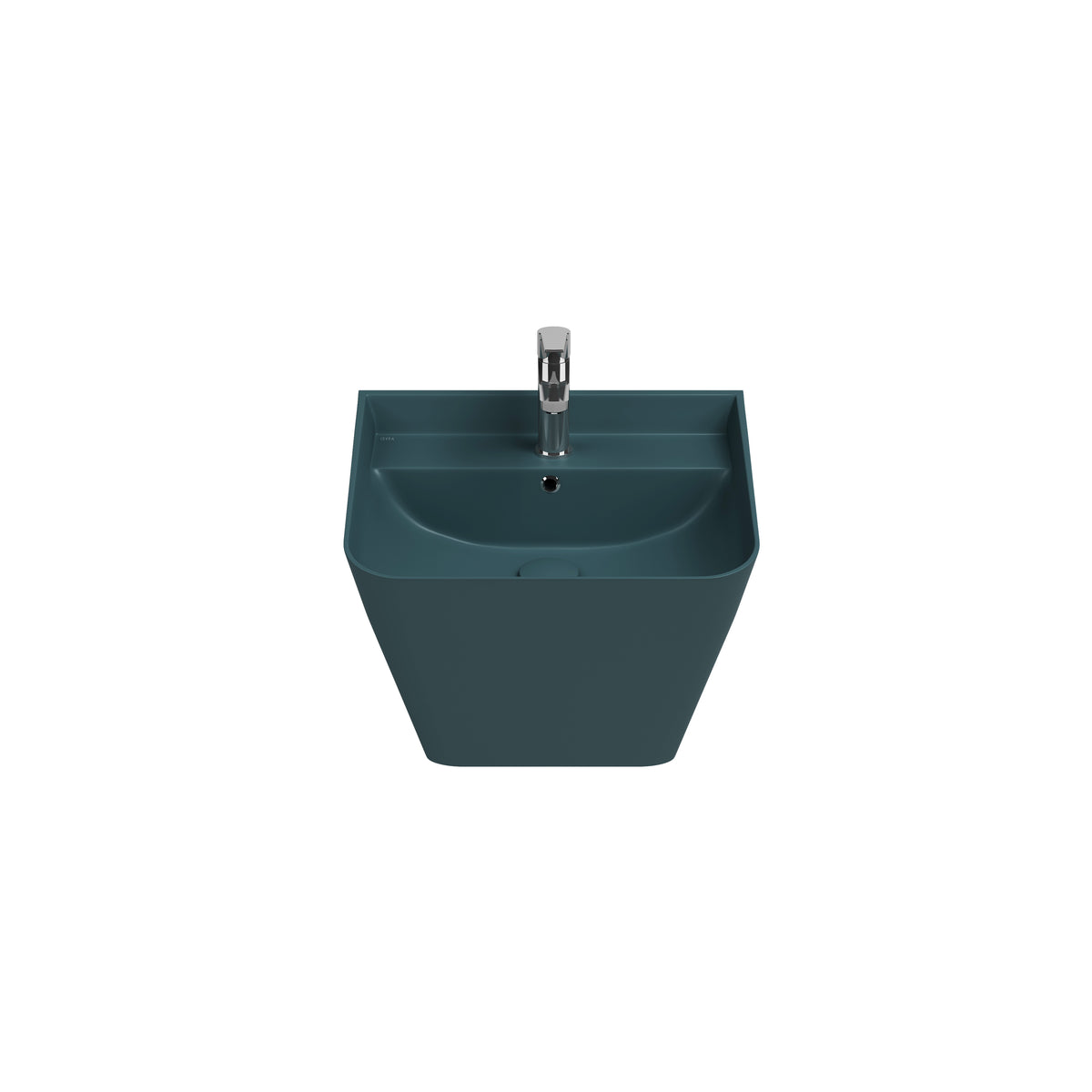 Sott Aqua Asma Monoblok Lavabo 50 cm Petrol Yeşili