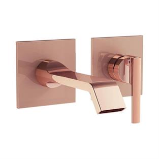 VitrA Suit Ankastre Lavabo Bataryası Sıva Üstü Grubu Soft Bakır A4278229