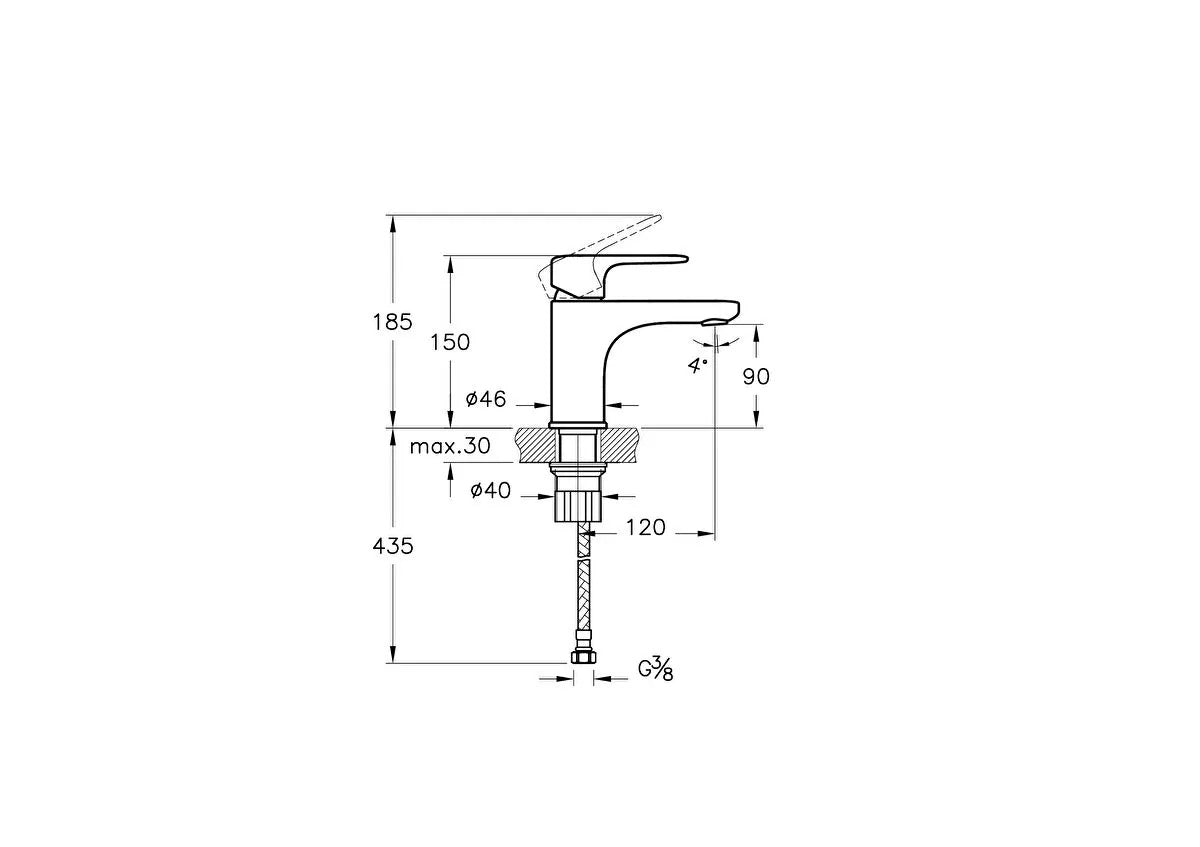 Vitra Root Round Lavabo Bataryası A42706