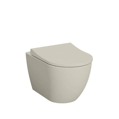 VitrA S60 Smooth Flush Asma Klozet Gizli Montajlı 54 cm Mat Bej 7510B020-0090