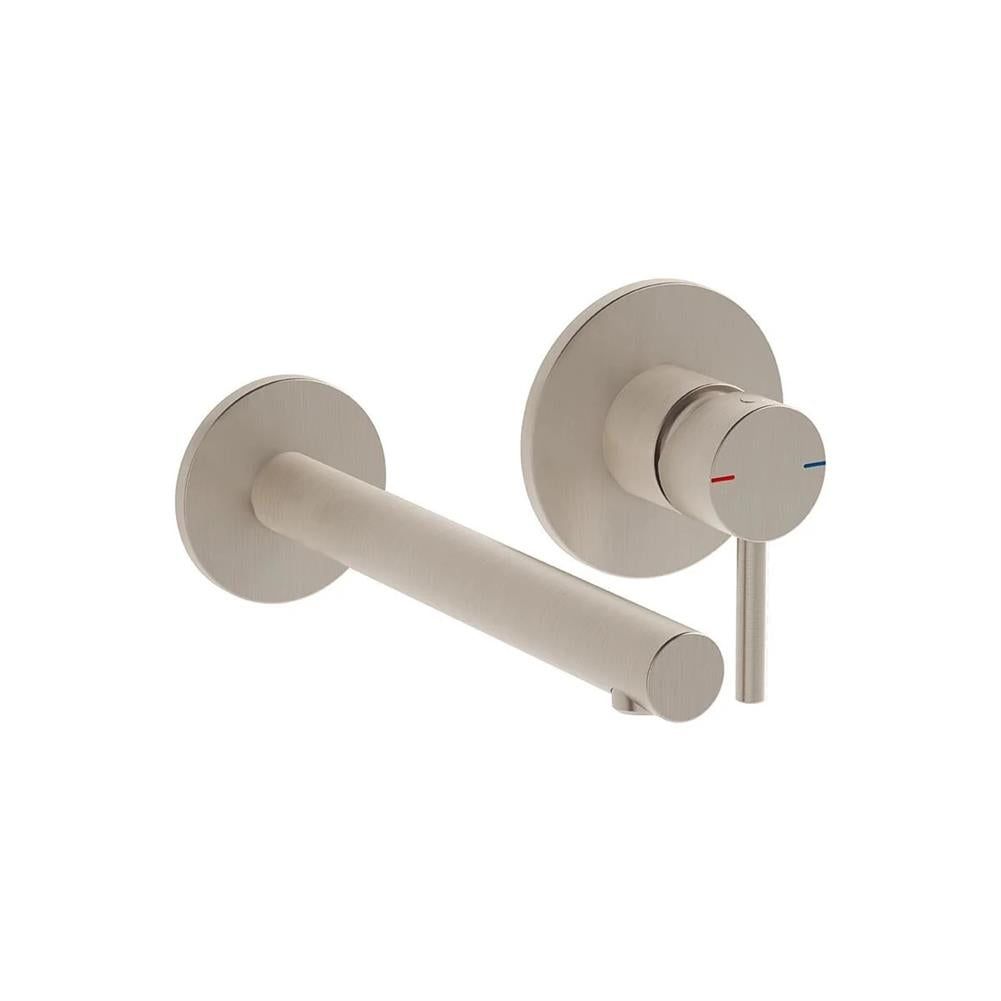 VitrA Origin Ankastre Lavabo Bataryası İki Rozetli Fırçalı Nikel (Sıva Üstü Grubu) A4258134