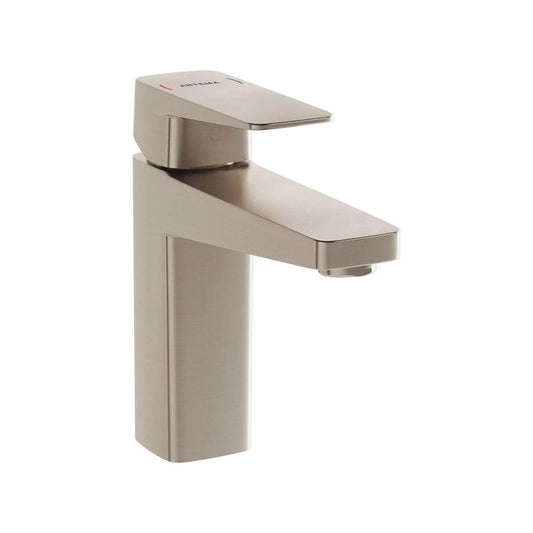 Vitra Root Square Yüksek Lavabo Bataryası Fırçalı Nikel A4273134