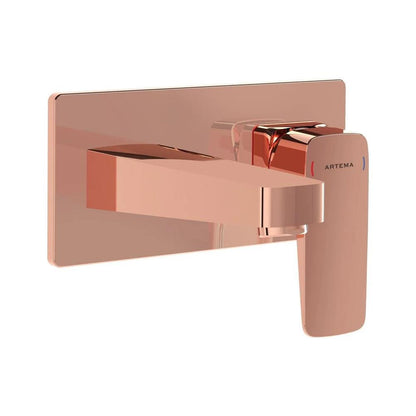 Vitra Root Square Ankastre Lavabo Bataryası Bakır A4273826