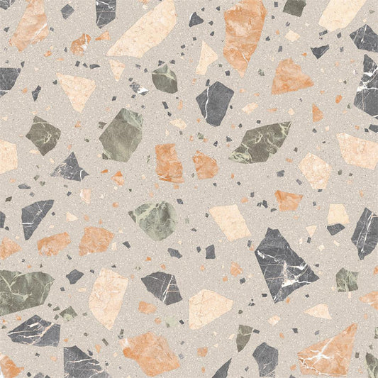 VitrA Resincrete Palladiano Fon Fango Mat Porselen Karo 120X120 K952223R0001VTS0