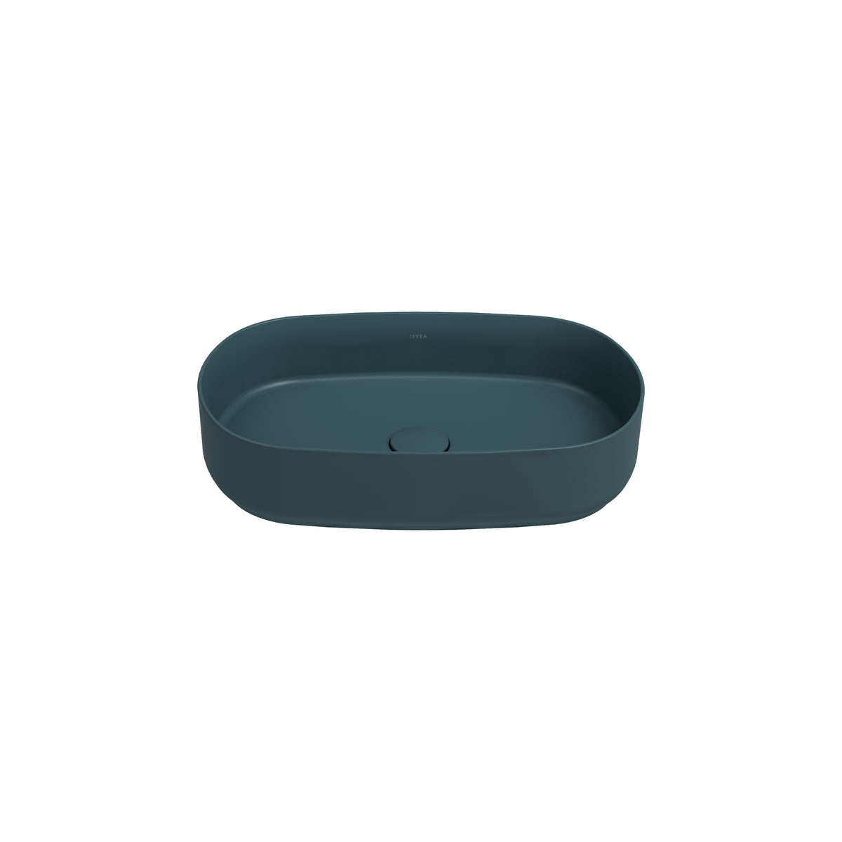 Infinity Tezgah Üstü Lavabo 55 cm Petrol Yeşili