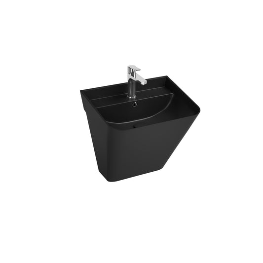 Sott Aqua Asma Monoblok Lavabo 50 cm Antrasit