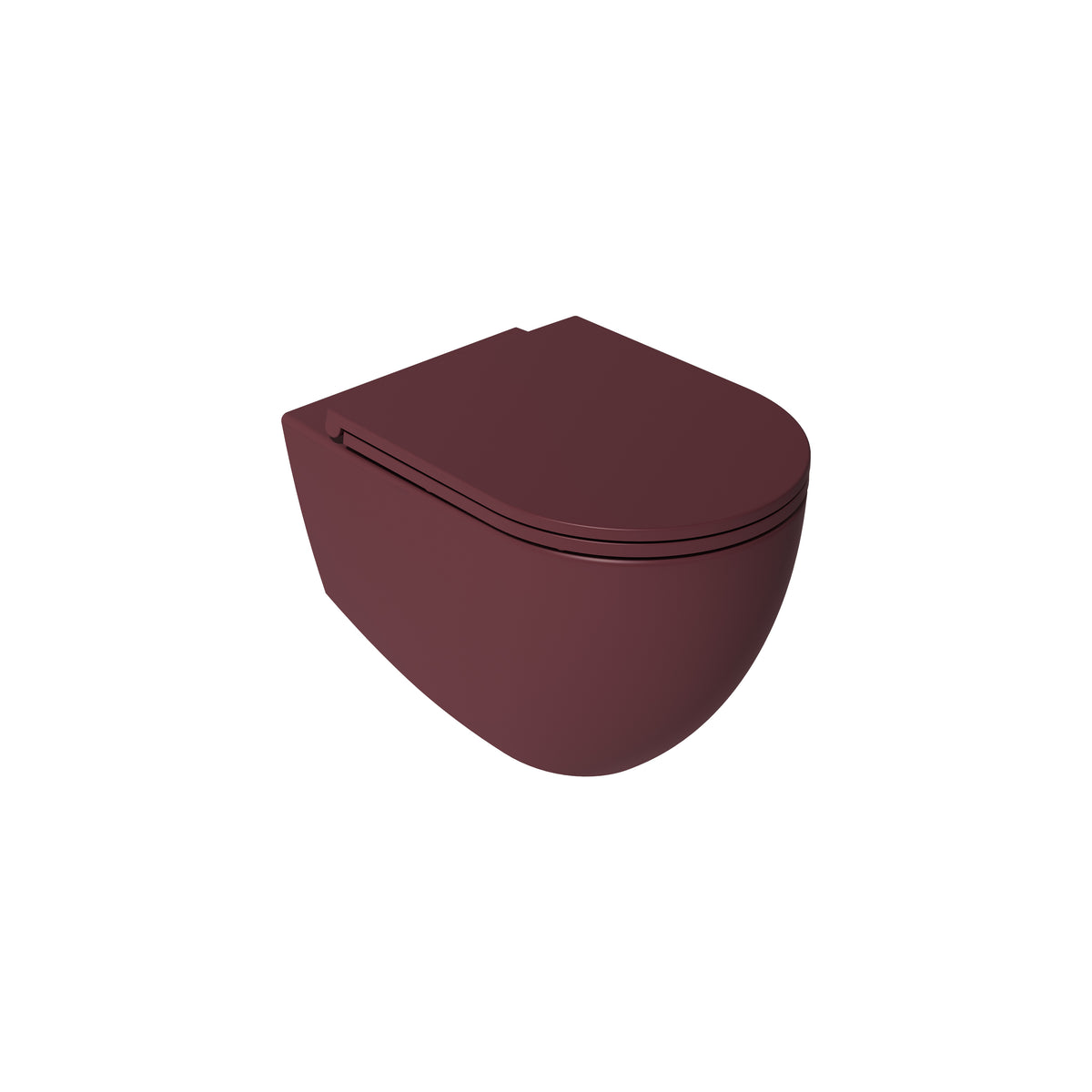 Isvea Infinity Clearim Plus Asma Klozet Rustik Bordo - 10NF02001SV-2R