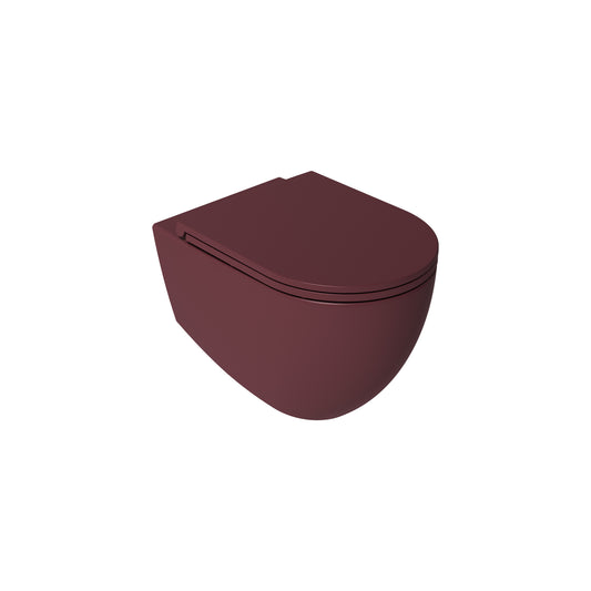 Isvea Infinity Clearim Plus Asma Klozet Rustik Bordo - 10NF02001SV-2R